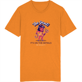 The Devil Its On The Details Be Naughty Girl Demon Funny Vintage T Shirt
