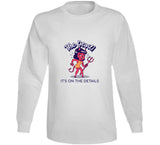 The Devil Its On The Details Be Naughty Girl Demon Funny Vintage T Shirt
