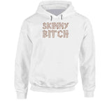 Trashy Skinny Bitch Plank Of Wood Funny Lindsay Lohan T Shirt