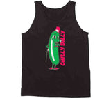 Vintage Chilly Dilly Funny Pickle Distressed Vintage Long Sleeve T Shirt