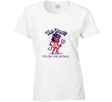 The Devil Its On The Details Be Naughty Girl Demon Funny Vintage T Shirt