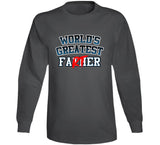 World's Greatest Father Farter Funny Father's Day Cool Long Sleeve T Shirt