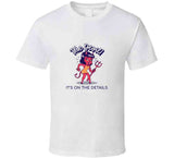 The Devil Its On The Details Be Naughty Girl Demon Funny Vintage T Shirt
