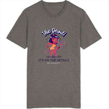 The Devil Its On The Details Be Naughty Girl Demon Funny Vintage T Shirt
