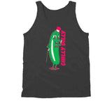 Vintage Chilly Dilly Funny Pickle Distressed Vintage Long Sleeve T Shirt