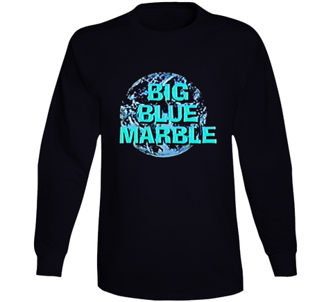 The Big Blue Marble Pbs Tv Show Big Moon Long Sleeve T Shirt