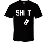 Shit Shirt Funny Falling R Distressed T Shirt