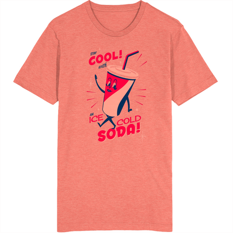 Retro Stay Cool With An Ice Cold Soda Vintage T Shirt