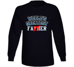 World's Greatest Father Farter Funny Father's Day Cool Long Sleeve T Shirt