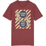 Cracker Jacks Surprise Inside Guess What's Inside Logo Retro Vintage T Shirt