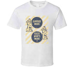 Cracker Jacks Surprise Inside Guess What's Inside Logo Retro Vintage T Shirt