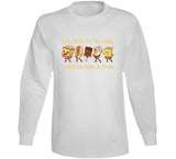 Let's All Go To The Lobby And Get Ourselves Some Treats Funny Retro Theater Snacks Vintage T Shirt