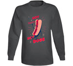 Retro Try Our Hot And Tasty Hot Dogs Today Funny Vintage T Shirt