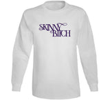 Skinny Bitch Funny Posh Ladies T Shirt