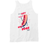 Try Our Hot And Tasty Hot Dogs Today Funny Vintage Retro Long Sleeve T Shirt