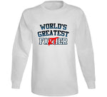 World's Greatest Father Farter Funny Father's Day Cool Long Sleeve T Shirt