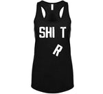 Shit Shirt Funny Falling R Distressed T Shirt