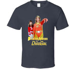 Electra Woman And Dyna Girl Classic Tv Series Retro Vintage T Shirt