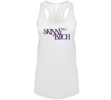 Skinny Bitch Funny Posh Ladies T Shirt