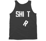 Shit Shirt Funny Falling R Distressed T Shirt