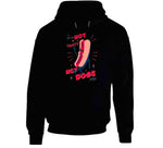 Try Our Hot And Tasty Hot Dogs Today Funny Vintage Retro Long Sleeve T Shirt