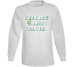 Mermaids Smoke Seaweed Funny Cannabis Long Sleeve T Shirt