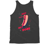 Try Our Hot And Tasty Hot Dogs Today Funny Vintage Retro T Shirt