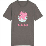 Good Morning Go To Hell Cute Satanic Devil Vintage T Shirt