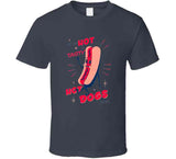 Try Our Hot And Tasty Hot Dogs Today Funny Vintage Retro T Shirt