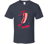 Try Our Hot And Tasty Hot Dogs Today Funny Vintage Retro Long Sleeve T Shirt
