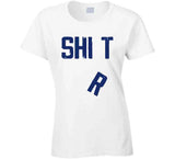 Shit Shirt Funny Falling R Distressed Vintage T Shirt