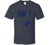 Shit Shirt Funny Falling R Distressed Vintage T Shirt