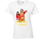 Electra Woman And Dyna Girl Classic Tv Series Retro Vintage T Shirt