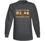 Let's All Go To The Lobby And Get Ourselves Some Treats Funny Retro Theater Snacks T Shirt